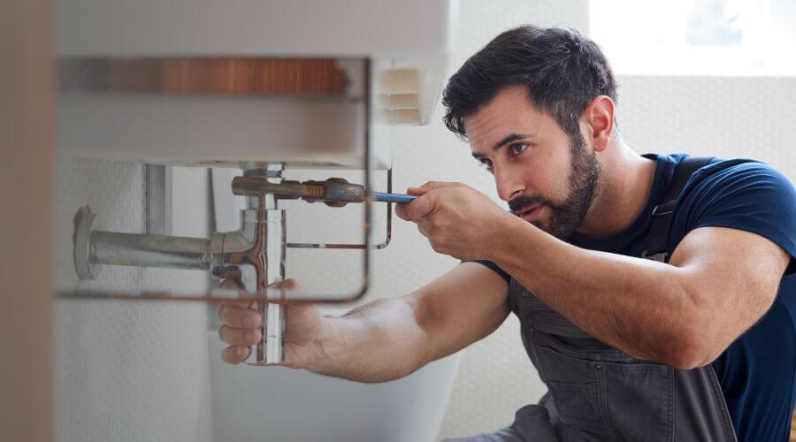 Hot water issue at sink in McCallsburg, IA